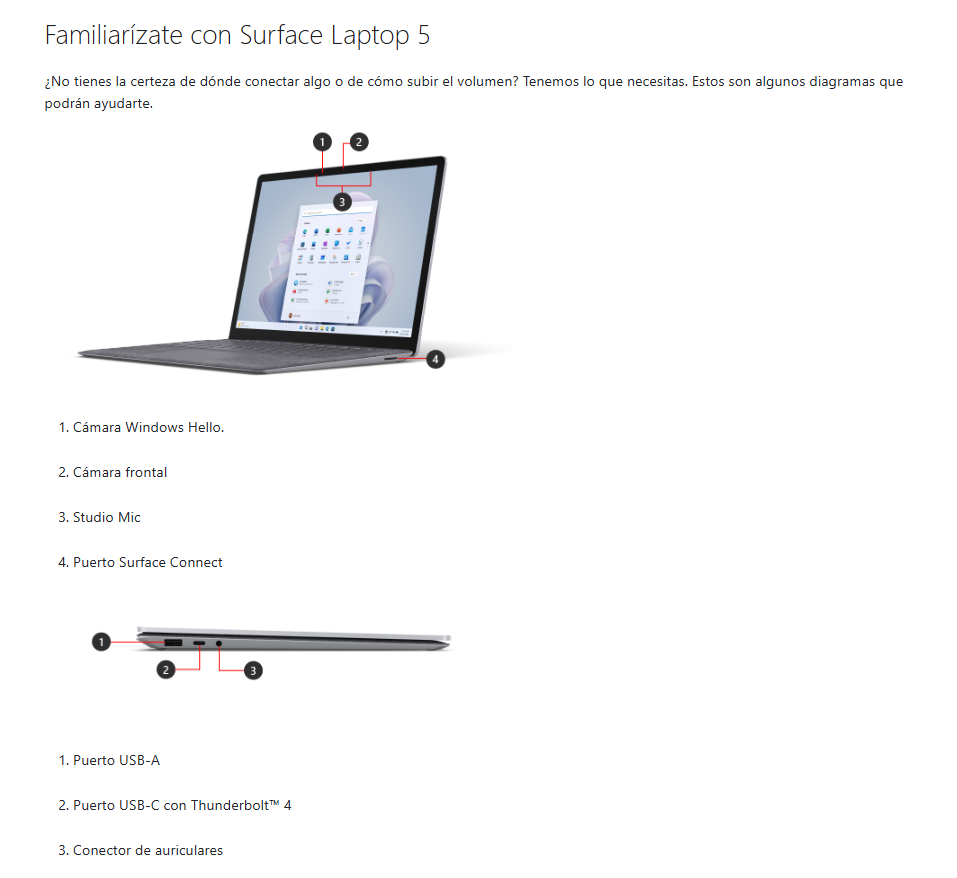 MICROSOFT SURFACE LAPTOP 5 Pantalla 15 Pulgadas - Imagen 2
